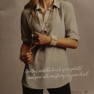 CAbi silk blouse